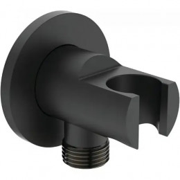 BC807XG IDEALRAIN Держатель с подключением душевой лейки 1/2", цилиндрический дизайн