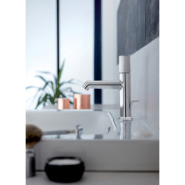 E24323-CP RIVOLI Cмеситель для раковины с донным клапаном в комплекте, хром