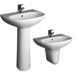 ZETA Раковина 600 мм, уст.компл.