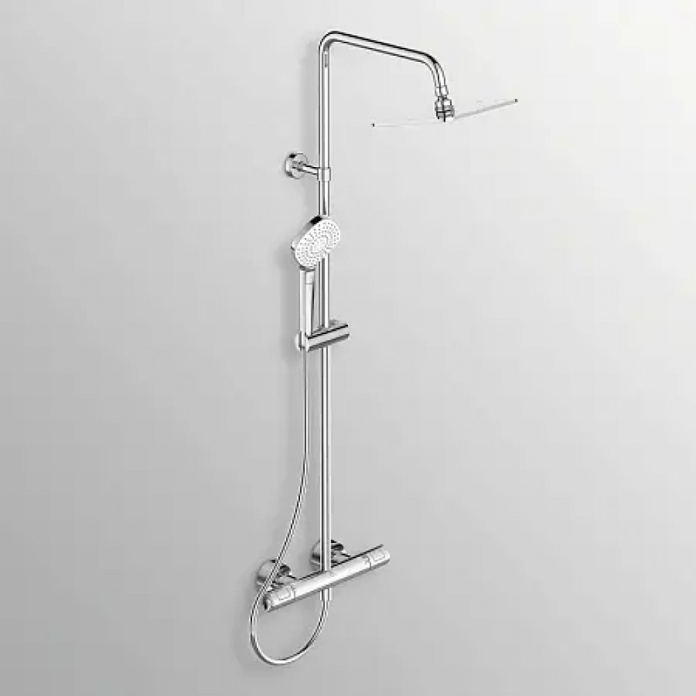 A7240AA Ceratherm T100 Душевая система в комплекте с термостатическим смесителем для душа