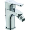 BC487AA ALPHA Смеситель для биде с пластиковым донным клапаном, система монтажа EASY-FIX (облегченны