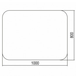 LORANTO зеркало Выбор 1000х800 мм