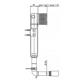 AZARIO Бачок скрытого монтажа для унитаза