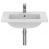 Ideal Standard i.life S Vanity раковина 61x39 см с отверстием под смеситель, с отверстием перелива, без крепежа. Узкая проекция - 38,5 см. Для монтажа