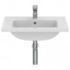 Ideal Standard i.life S Vanity раковина 61x39 см с отверстием под смеситель, с отверстием перелива, без крепежа. Узкая проекция - 38,5 см. Для монтажа