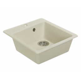 Кухонная Мойка Парма 510*470*175мм Жемчуг (аналог бел) NEW