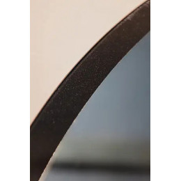 AZARIO зеркало Monaco-BLACK d1000 бесконтактный сенсор, доп.упаковка, парящая подсветка (в стену)