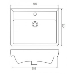 АКВАТОН ТИГОДА 60 Раковина