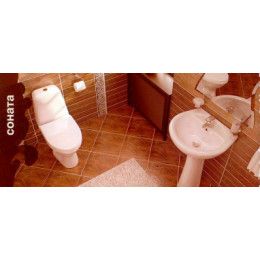 Унитаз-компакт Соната бел.