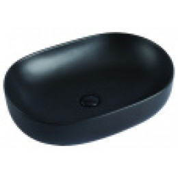 AZ-78326MB Раковина накладная чёрный матовый. Размер 600*415*135 мм