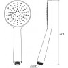 Душевая лейка Flat S 1 функция диаметр 100 мм 960.00
