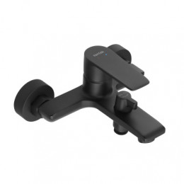 Смеситель Арма для ванны-душа с аксессуарами, черный матовый