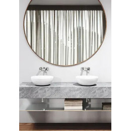 KLUDI BALANCE Однорычажный смеситель для раковины, внешняя монтажная часть, излив 185 мм, хром, арт. 522460575 (нужна СЧ 38243)