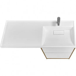 Лондри 60 Тумба без фасада под с/маш Дуб рустикальный