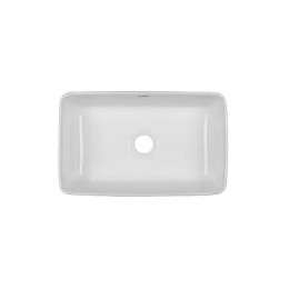 Раковина Azario, накладная, квадратная, белая глянцевая, 390*250*130 мм, AZ-2256