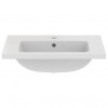 Ideal Standard i.life S Vanity раковина 61x39 см с отверстием под смеситель, с отверстием перелива, без крепежа. Узкая проекция - 38,5 см. Для монтажа