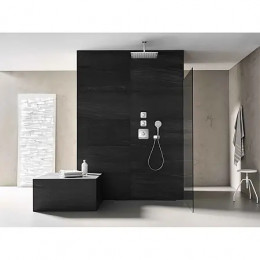 KLUDI A-QA Верхний душ, квадратный, плоский, 400 мм