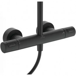 Душевая система с телескопической штангой в комплекте, с термостатическим смесителем, для душа, CERATHERM T25, A7546XG