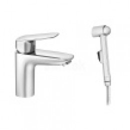 Смеситель Таос для раковины с гигиеническим душем, хром