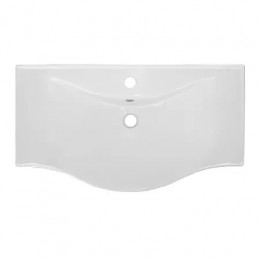 Комплект Тумба Janet  80 с раковиной Basic 80 ольха (2 места)