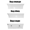 AZ-2257 Раковина накладная. Размер 410*410*125 мм