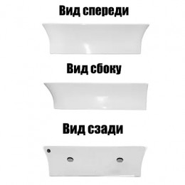 AZ-2257 Раковина накладная. Размер 410*410*125 мм