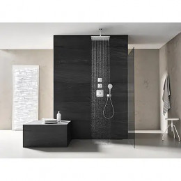 KLUDI A-QA Верхний душ, квадратный, плоский, 400 мм