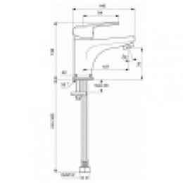 BA264AA VIDIMA BALANCE Смеситель для умывальника