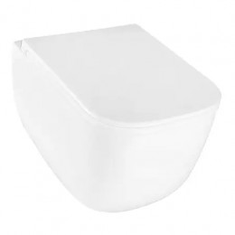 Azario FOTE  AZ-116-UQ3  ТОРНАДО 3.0 (СКРЫТОЕ КРЕПЛЕНИЕ) подвесной  унитаз в комплекте с сидением микролифт :480x340x350mm