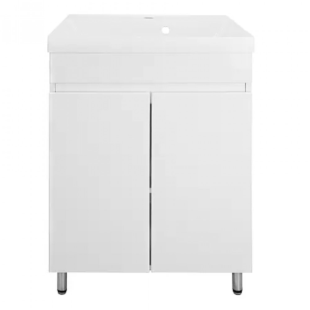 Комплект Тумба Эстима 60Н напольная с раковиной Астория 60