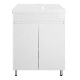 Комплект Тумба Эстима 60Н напольная с раковиной Астория 60