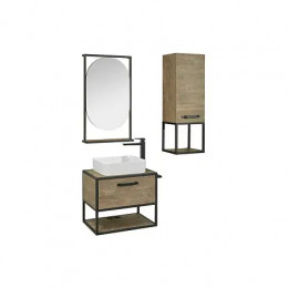 Лофт Полка навесная Фабрик Дуб Кантри