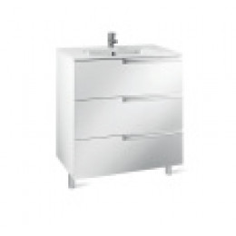 VICTORIA NORD Модуль д/раковины 800 мм, 3 ящика, Ice Edition