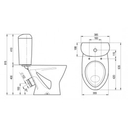 Унитаз-компакт Версия бел.