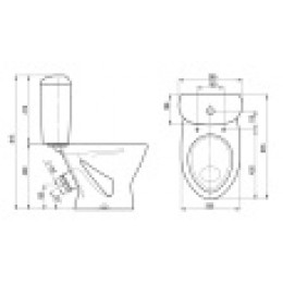 Унитаз-компакт Версия бел.