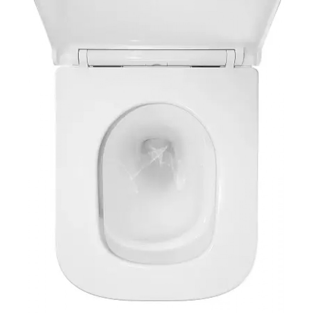 Azario FOTE  AZ-116-UQ3  ТОРНАДО 3.0 (СКРЫТОЕ КРЕПЛЕНИЕ) подвесной  унитаз в комплекте с сидением микролифт :480x340x350mm