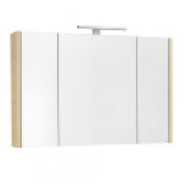 Z_ETNA Шкаф зеркальный 1000 мм, дуб верона