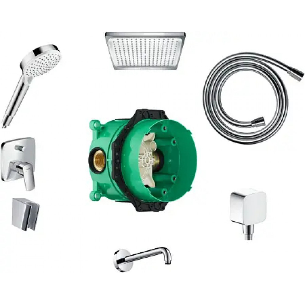 27957000 Набор встраиваемого душа Design ShowerSet Crometta E/Logis, хром