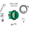 27957000 Набор встраиваемого душа Design ShowerSet Crometta E/Logis, хром