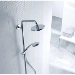 27222000 Croma 220 Showerpipe с однорычажным смесителем, поворотный держатель 400 мм, ½’