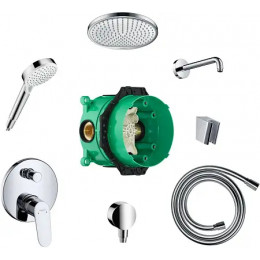 27958000 Набор встраиваемого душа Design ShowerSet Crometta S/Focus, хром