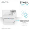 Хоуп Тумба-умывальник 40/1 Белый матовый (БЕЗ Умывальника Миранда-40)