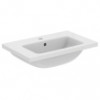 Ideal Standard i.life S Vanity раковина 61x39 см с отверстием под смеситель, с отверстием перелива, без крепежа. Узкая проекция - 38,5 см. Для монтажа