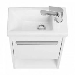 Хоуп Тумба-умывальник 40/1 Белый матовый (БЕЗ Умывальника Миранда-40)