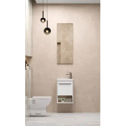 Хоуп Тумба-умывальник 40/1 Белый матовый (БЕЗ Умывальника Миранда-40)