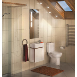 Эклипс М46 Тумба эбони свет.прав.(БЕЗ УМЫВАЛЬНИКА Эрис 46)