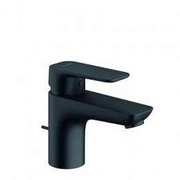 KLUDI PURE&STYLE однорычажный смеситель на умывальник 75, черный матовый, арт. 403823975