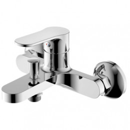 ELVIS Смеситель для ванны и душа с полным душевым набором, хром