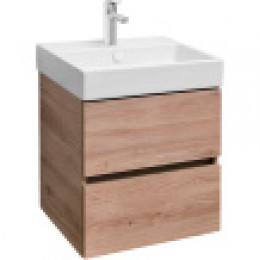 EB1378-E75 TOLBIAC Тумба подвесная для раковины 50 см, цвет Дуб Давос натуральный