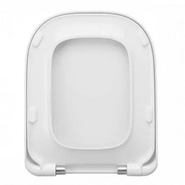 THE GAP сиденье с крышкой для унитаза тонкое с механизмом "мягкое закрывание", белый